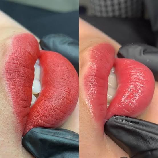 Màu môi Candy Lips sau khi bong giữ được độ trong trẻo, ẩm mịn và căng mọng tự nhiên dài lâu