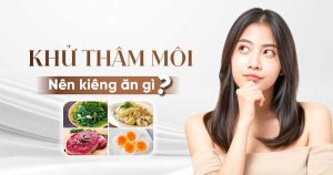 Khử thâm môi nên kiêng một số thực phẩm dễ gây kích ứng
