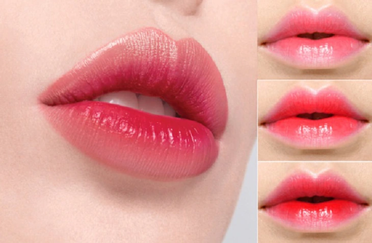 So sánh trực quan hiệu ứng thẩm mỹ giữa công nghệ phun môi Nano và phun môi Collagen